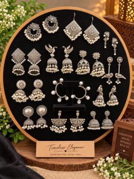 Premium Earrings Assamese contemporary jewellery